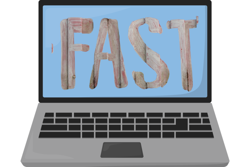 make laptop fast